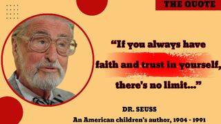 Dr. Seuss' Statements which are better known in Youth to Not to Lament in Advanced Age