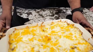 BEST Sausage and Gravy Breakfast Enchiladas EVER!