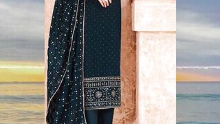 stylishfashion Bollywood Party Wear Long Anarkali Gown Salwar Kameez Ready to Wear Indian Pakistani Plaazo sharara for Womens