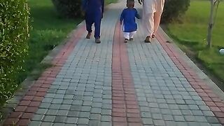 With My little sons