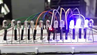 Arduino Based Led Chaser with 32 Effects