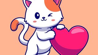 Pet cat