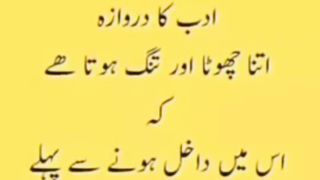 Best Islamic quotes in Urdu| Golden words| real life quotes for Whatsapp status|اقوالِ زریں