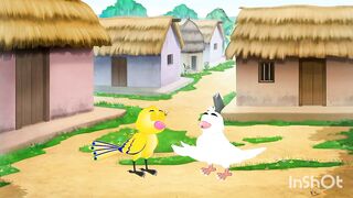 Bird talking 3D animation