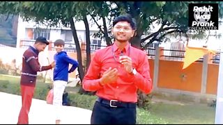 Reporter Throwing WaterBaloons Prank
