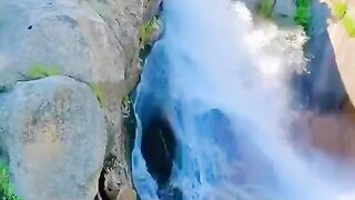 waterfall amazing video