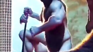 Human evolution generated by Al.