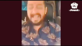 Reporter Throwing water Balloon Prank????