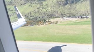 Sunny Departure out of Queenstown