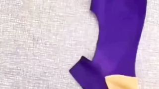 How to make a Gloves from Socks ???? short video