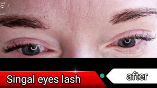 Single eyelashes|eyelashes