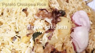 Potato chickpea Rice