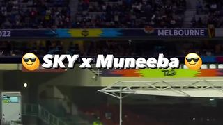 Muneeba taking inspiration