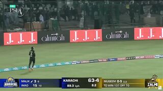 Malik batting