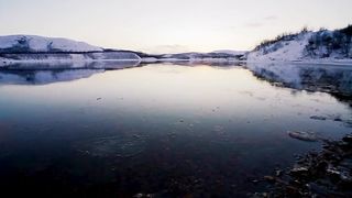 Winter lake