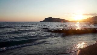 Sunset...