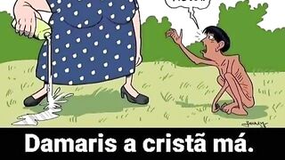 Essa é a Falsa Cristã Damares da Goiabeira