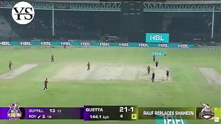 Jason Roy vs Haris Rauf ! Heavy clash Quetta vs Lahore