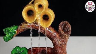 Plastic bottle Waterfall making || Amazing Ideas - Make Beautiful waterfall
