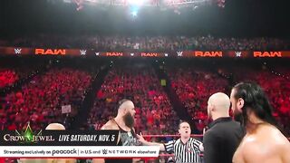 FULL MATCH — Braun Strowman & Ricochet vs. Drew McIntyre & Baron Corbin: Raw, April 29, 2019