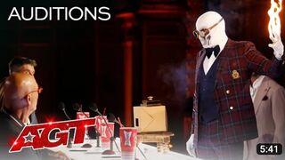Klek Entos SCARES The Judges With Chilling Magic - America's Got Talent
