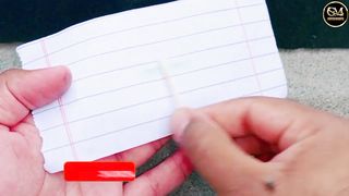 5 Awesome Paper Science Tricks / Science Experiments With Paper - GM Experiments