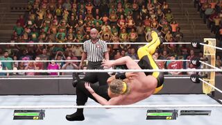 WWE 2K22 Gameplay Roman Reigns vs Logan Paul Undisputed Universal Championship Crown Jewel Match