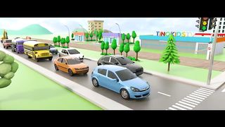 Excavator Driller & Cutter Trucks for Kids | Bypass Road Construction