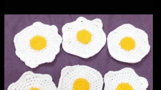 Crochet handmade coasters