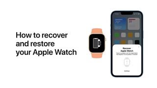 How to recover and restore your Apple Watch | Apple Support