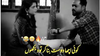 Funny statud video shayari