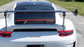 Управление выхлопом GT3RS Akrapovic и обороты