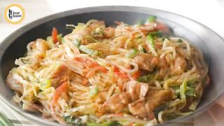 Easy chicken chowmein recipe by food fusion