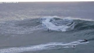 Jet ski driver