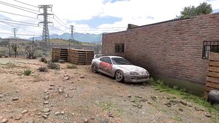 Abandoned Toyota Supra - Forza Horizon 5 (Steering Wheel + Shifter) Gameplay