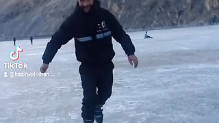 Beautiful khalti lake