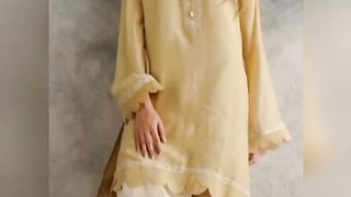 Beautiful Plain Dress Designing Ideas