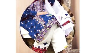 Stylish Sindhi Ajrak Dress Design  Ajrak Suit Design 2023