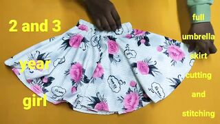 Full Umbrella skirt Baby Girll