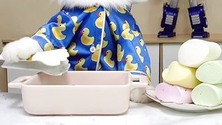 Awww little puff cooking ???? hack
