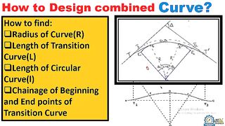 How to design a Combined Curve?|Design parameters for combined curve.