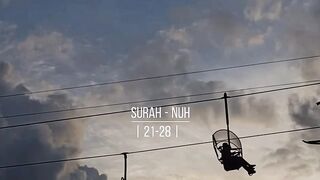 Surah Noh verses 21-28 with urdu translations