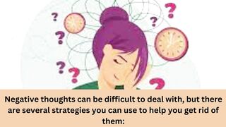 How to get rid of negative thought