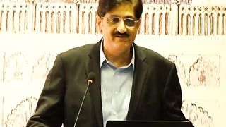 CM Sindh Syed Murad Ali Shah attend International Confrence Indus Vally Sikandar-E-Azam