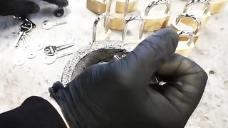 Casting Padlocks to INGOTS