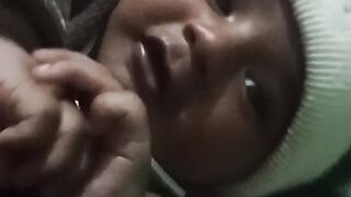 My cute baby