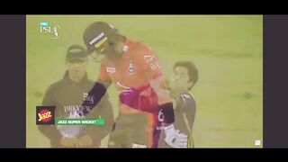 Husnain bowling