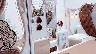 Decorated room