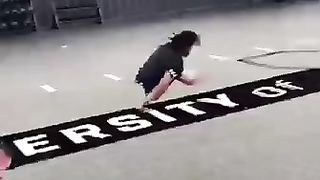 Man is very strong.