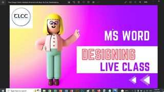 MS Word Designing Class-1